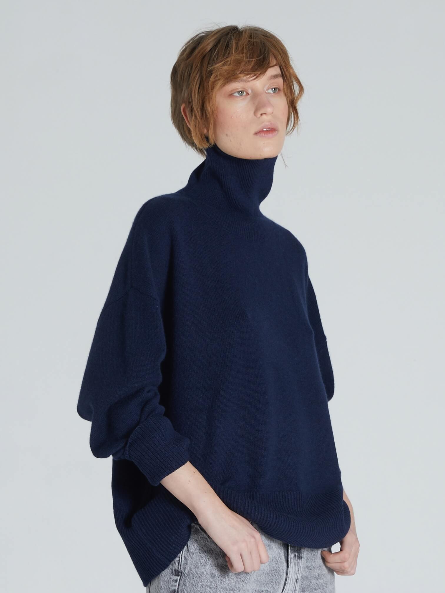 TURTLENECK NAVY