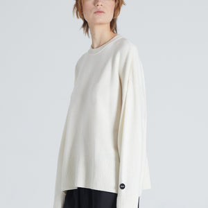 CREW NECK CREAM
